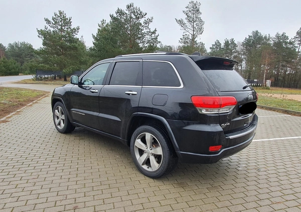 Jeep Grand Cherokee cena 89900 przebieg: 112000, rok produkcji 2015 z Brodnica małe 211